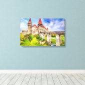 キャンバスコルヴィン城 キャンバスプリント (インサイチュ (ウッドフロア))