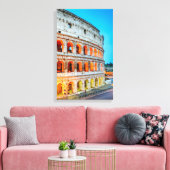 キャンバスコロシアムローマイタリア キャンバスプリント (インサイチュ (リビング))