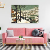 キャンバスザハンターズインザスノーピエーターブルーゲル キャンバスプリント (インサイチュ (リビング))