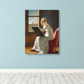 キャンバスシャルロッテデュヴァルドグネスマリー キャンバスプリント (インサイチュ (ウッドフロア))