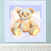 キャンバスジュエリーベア キャンバスプリント (インサイチュ (ウッドフロア))