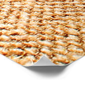 キャンバステクスチャ ポスター (角)