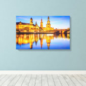 キャンバスドレスダン キャンバスプリント (インサイチュ (ウッドフロア))