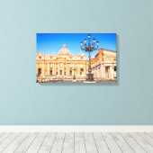 キャンバスバシリカサンピエトロ キャンバスプリント (インサイチュ (ウッドフロア))