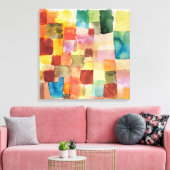 キャンバスパネル： PAUL KLEE : UNTITLED : 1914 キャンバスプリント (インサイチュ (リビング))