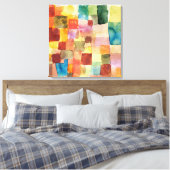 キャンバスパネル： PAUL KLEE : UNTITLED : 1914 キャンバスプリント (インサイチュ (寝室))