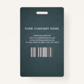 キャンバスフォトビジネスIDバッジ バッジ (裏面)