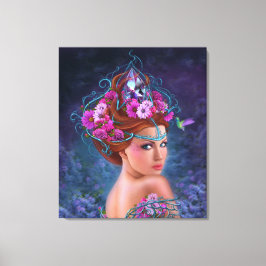キャンバスフラワークイーン キャンバスプリント
