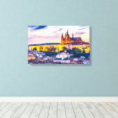 キャンバスプラハ キャンバスプリント (インサイチュ (ウッドフロア))