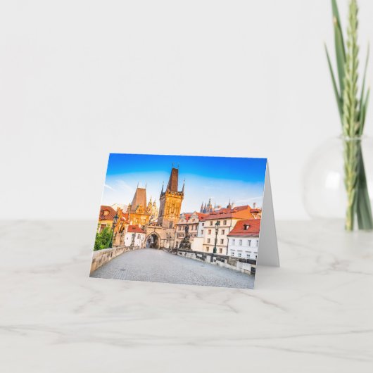 キャンバスプラハ サンキューカード (正面)