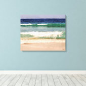 キャンバスプリントの色カリブの キャンバスプリント (インサイチュ (ウッドフロア))