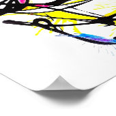 キャンバスプリントケーキデザイン ポスター (角)