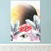 キャンバスプリントコラージュアート キャンバスプリント (インサイチュ (ウッドフロア))