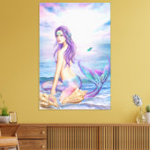 キャンバスプリントブルーマーメイド キャンバスプリント (インサイチュ (リビング))
