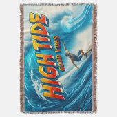 キャンバスプリント包装風 スローブランケット (正面縦)