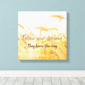 キャンバスプリント後を追の夢 キャンバスプリント (インサイチュ (ウッドフロア))