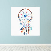 キャンバスプリント用ドリームキャッチャー キャンバスプリント (インサイチュ (ウッドフロア))