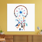 キャンバスプリント用ドリームキャッチャー キャンバスプリント (インサイチュ (リビング))