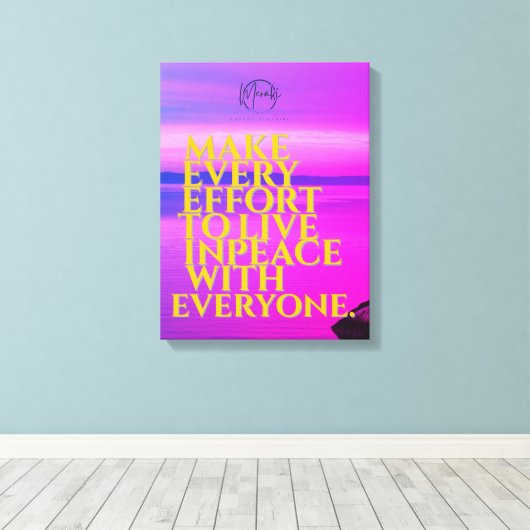 キャンバスプリント (インサイチュ (ウッドフロア))