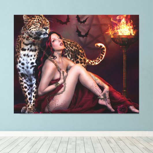 キャンバスプリント (インサイチュ (ウッドフロア))