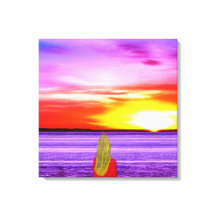 キャンバスプリント – ここで待っている