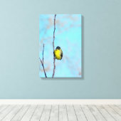 キャンバスプリント – フィ怒ンチ (インサイチュ (ウッドフロア))