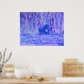 キャンバスプリント – ヨガナイト ポスター (キッチン)