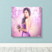 キャンバスプリント – 美しいファンタジー (インサイチュ (ウッドフロア))