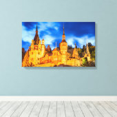 キャンバスペレス城シナイ キャンバスプリント (インサイチュ (ウッドフロア))