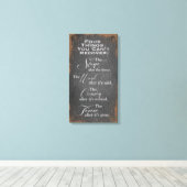 キャンバスラップを回復できないもの キャンバスプリント (インサイチュ (ウッドフロア))