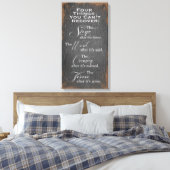 キャンバスラップを回復できないもの キャンバスプリント (インサイチュ (寝室))