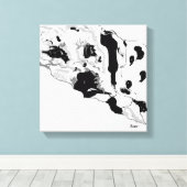 キャンバスラッププリント/ダルマチア キャンバスプリント (インサイチュ (ウッドフロア))