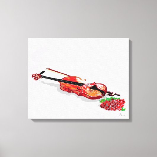 キャンバスラップ/ソフトミュージック キャンバスプリント (正面)