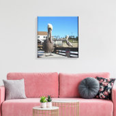 キャンバスラップ – ペリカンズオンピア キャンバスプリント (インサイチュ (リビング))