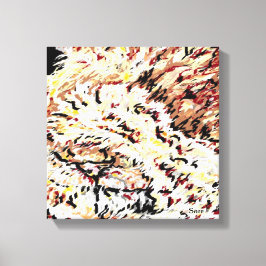 キャンバスラップ/ライオンDismay by Sarr キャンバスプリント