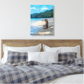 キャンバスリラックスの印刷数を減らす キャンバスプリント (インサイチュ (寝室))