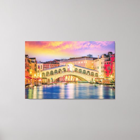 キャンバスヴェネツィアサンマルコスクエア キャンバスプリント (正面)