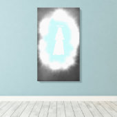 キャンバス上から見る キャンバスプリント (インサイチュ (ウッドフロア))