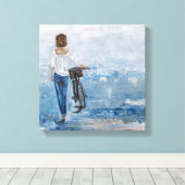 キャンバス上のオリジナル油のキャンバス印刷 キャンバスプリント (インサイチュ (ウッドフロア))