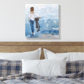 キャンバス上のオリジナル油のキャンバス印刷 キャンバスプリント (インサイチュ (寝室))