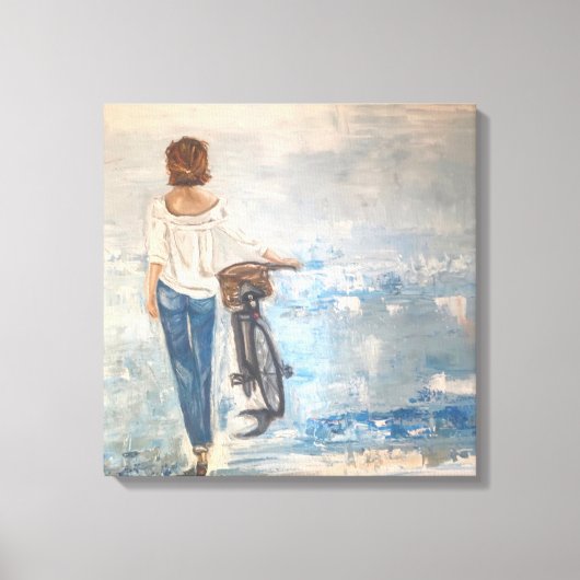 キャンバス上のオリジナル油のキャンバス印刷 キャンバスプリント (正面)