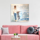 キャンバス上のオリジナル油のキャンバス印刷 キャンバスプリント (インサイチュ (リビング))