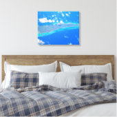 キャンバス上のキャリービーンシー#1 20 "x 16" キャンバスプリント (インサイチュ (寝室))