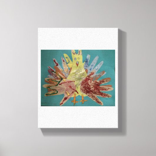 キャンバス上のキースック キャンバスプリント (正面)