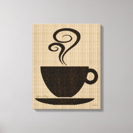 キャンバス上のグラウンドカップアート キャンバスプリント