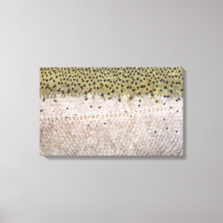 キャンバス上のステンレスヘッド キャンバスプリント