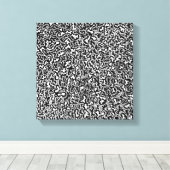 キャンバス上のドードルズ キャンバスプリント (インサイチュ (ウッドフロア))