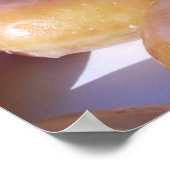 キャンバス上のドーナツ ポスター (角)