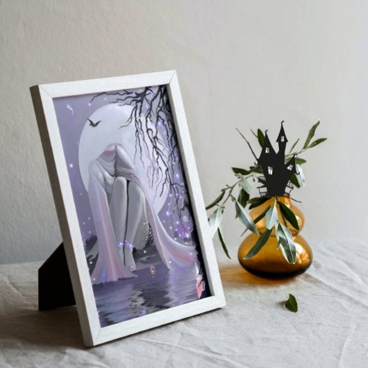 キャンバス上のムーンライトスリーパー ポスター