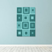 キャンバス上のモダンカスタマイズ可能なアート キャンバスプリント (インサイチュ (ウッドフロア))